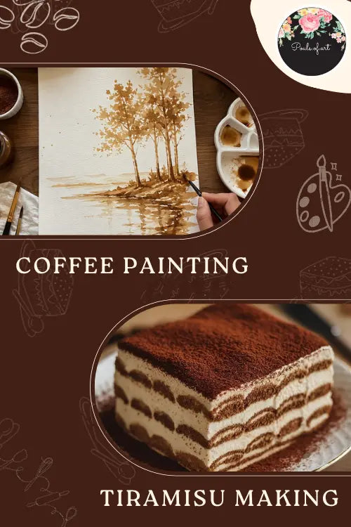 Coffee Painting & Tiramisu Workshop