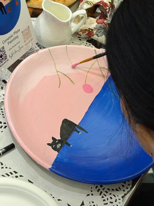 Ceramic Plate Painting