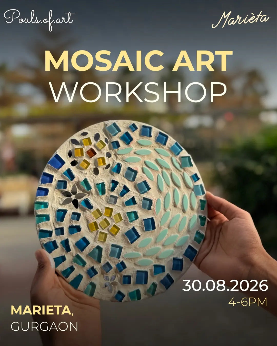 Mosaic Coaster Making