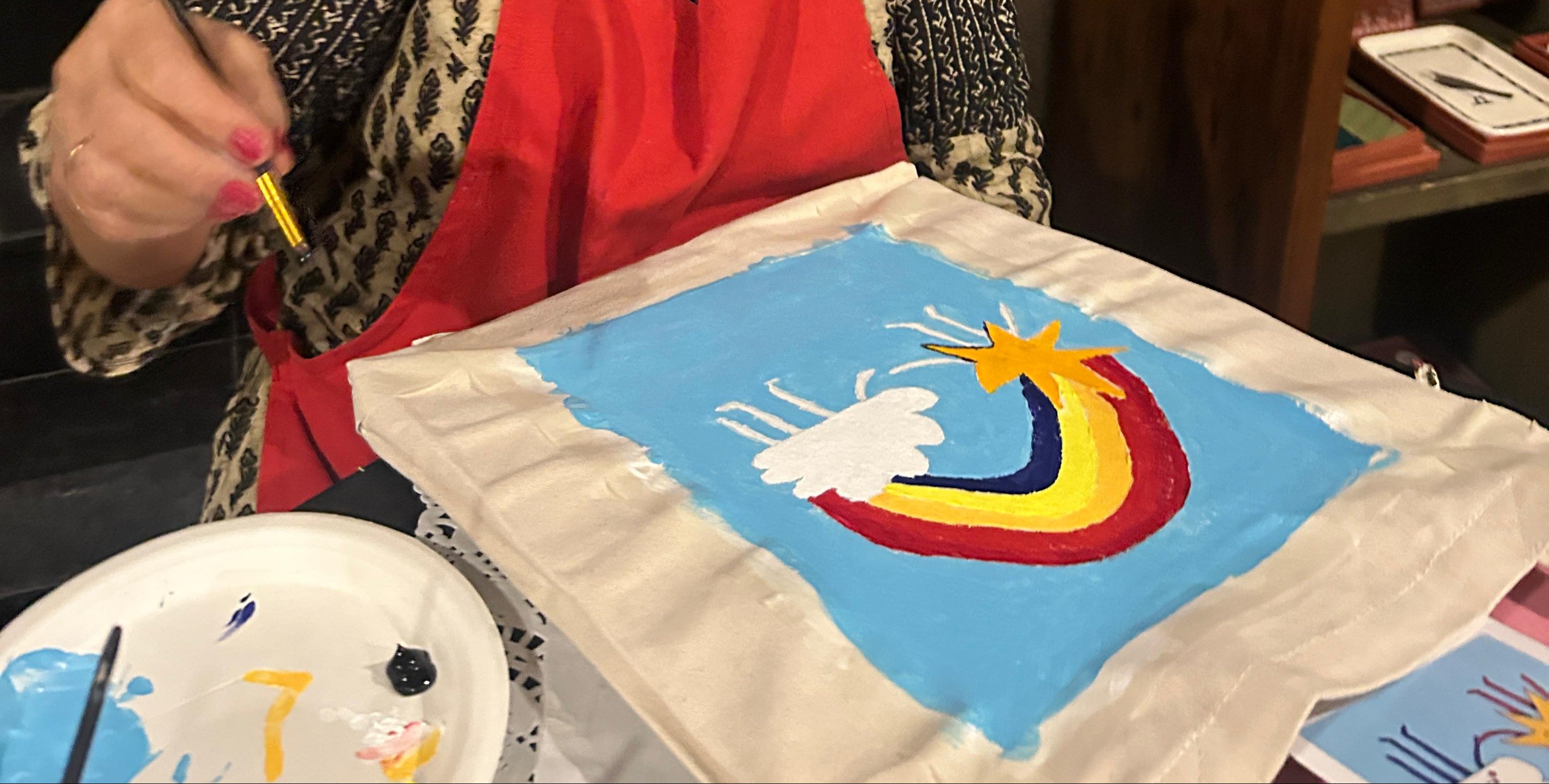 Tote Bag Painting